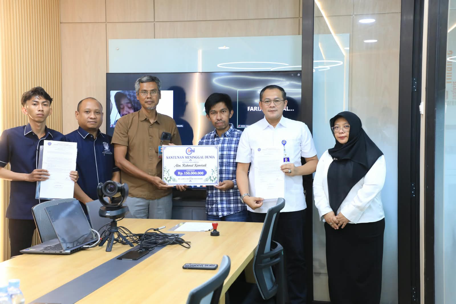 Kemenhub Fasilitasi Penyelesaian Santunan Ahli Waris Awak Kapal TB Cipta 2201